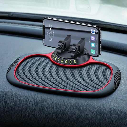 Portacelular Antideslizante 360° para Auto
